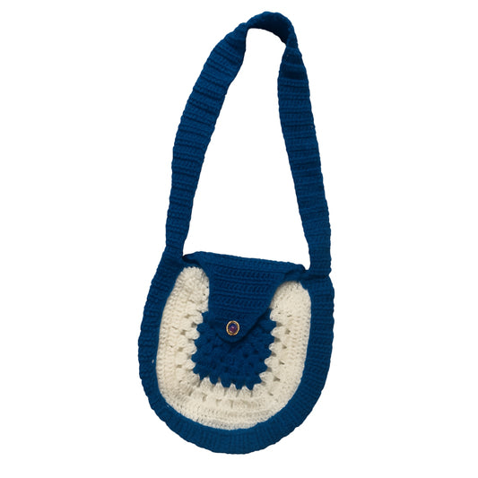 Handmade Crochet Sling Bag – Boho Crossbody Purse