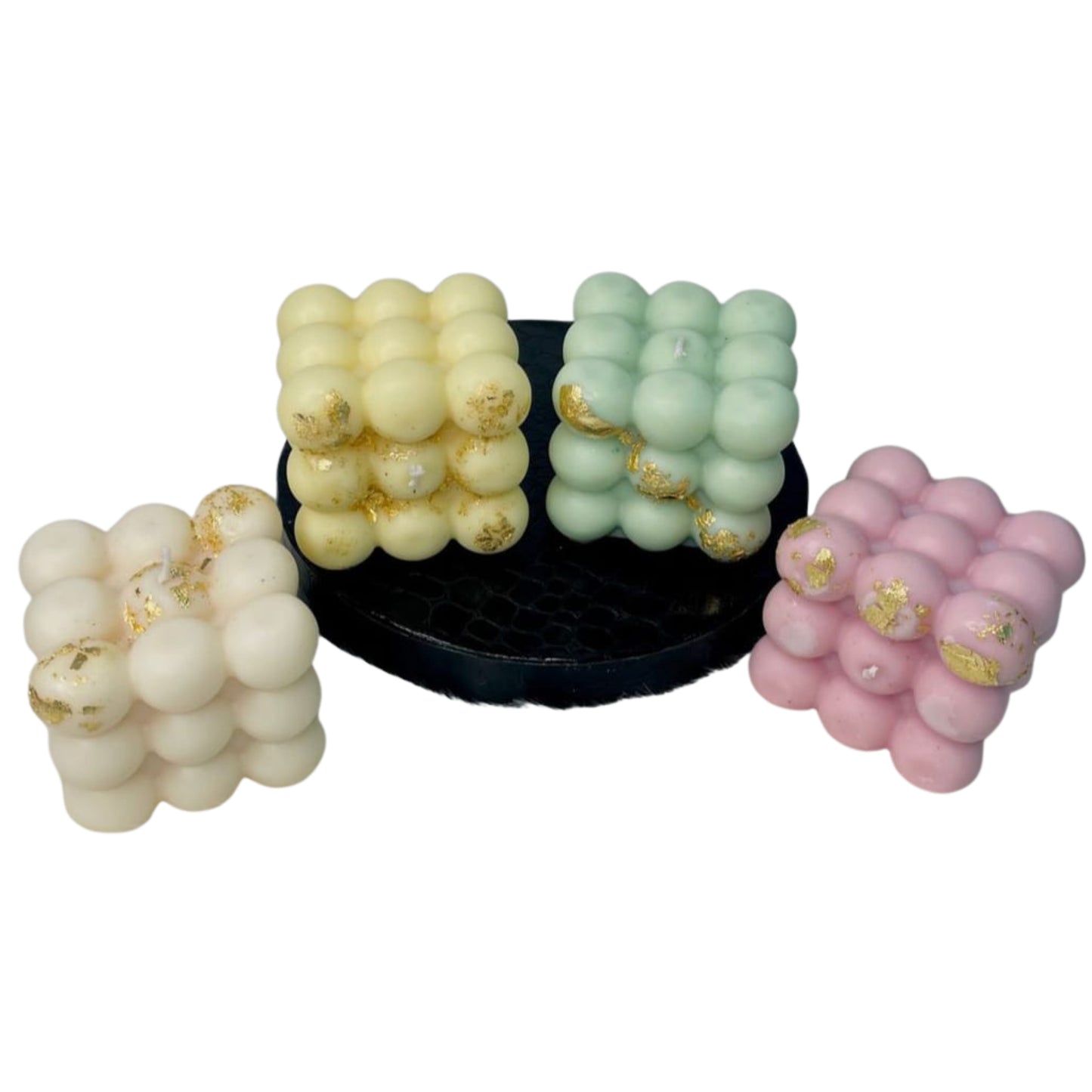 Handmade Bubble Scented Candles – Decorative & Aromatic Cube Candles