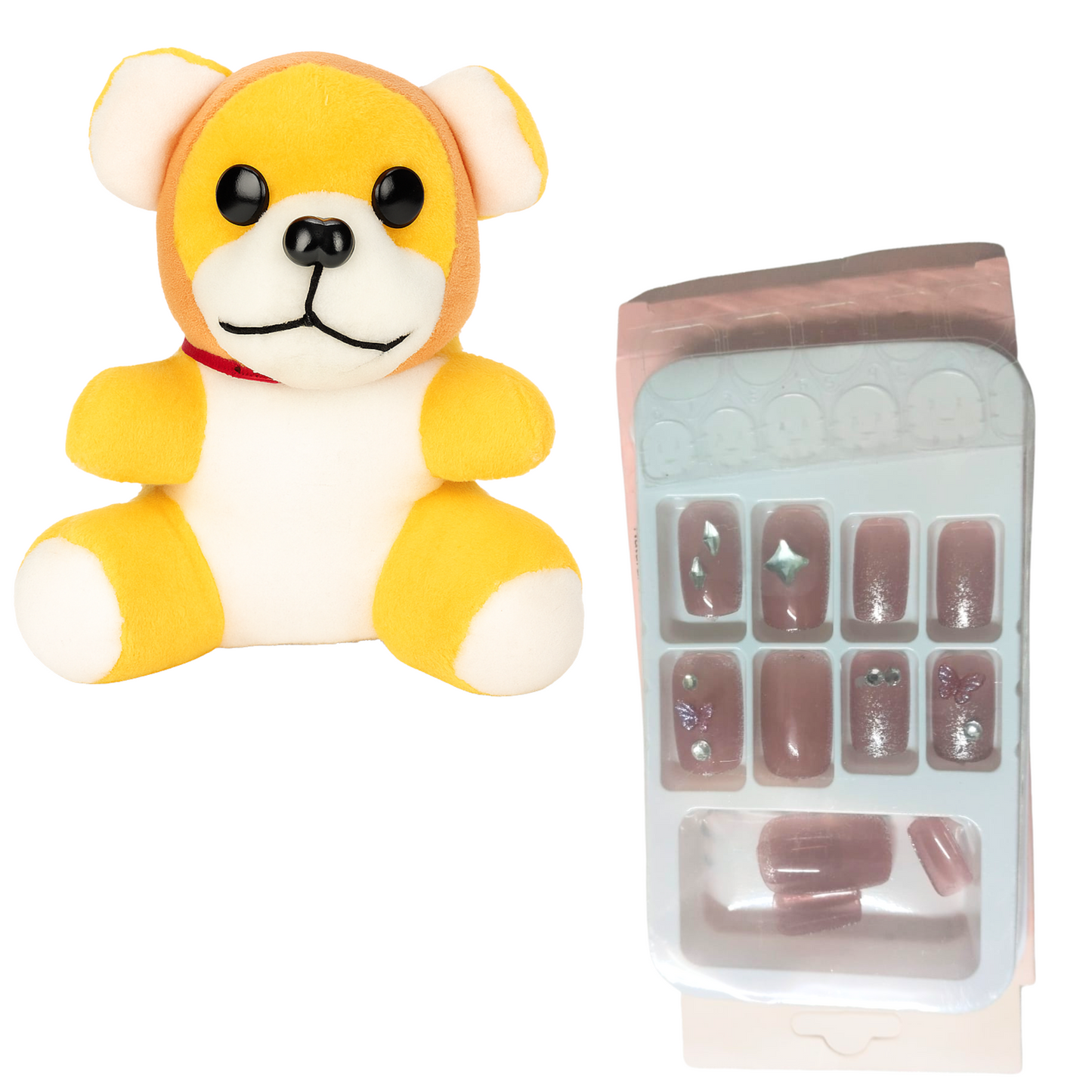 Heart-Shaped Gift Hamper for Her | Jewelry, Chocolates, Teddy & Accessories